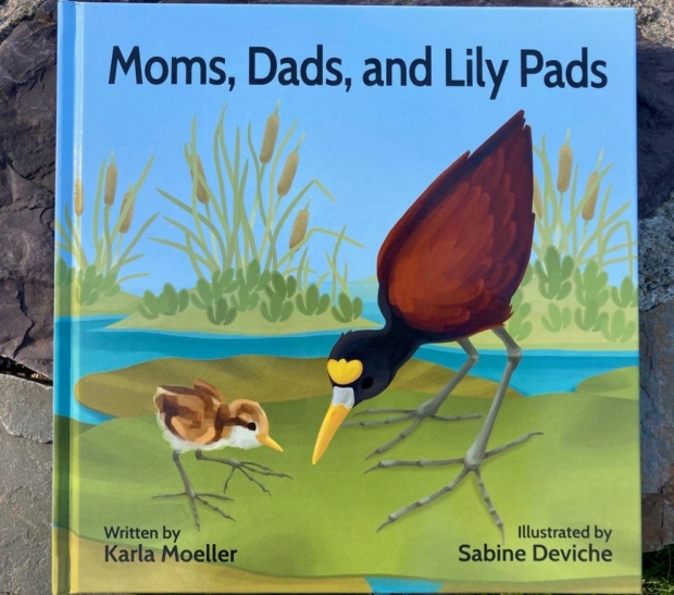 Moms, Dads, and Lily Pads: Physical book cover