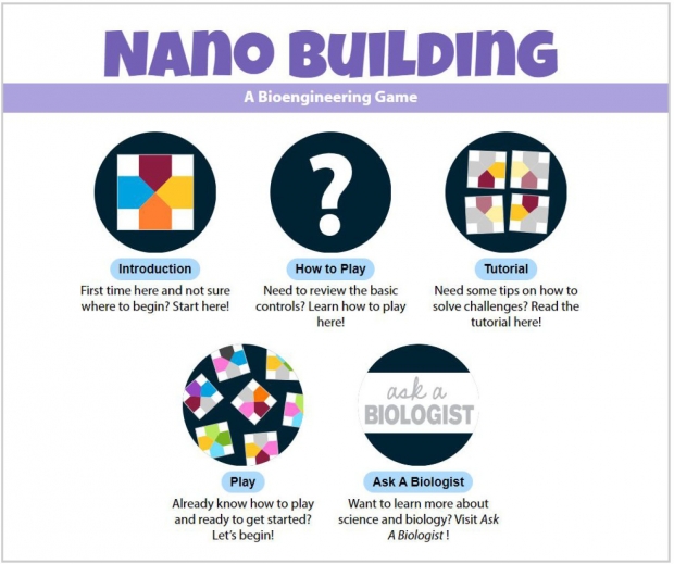 Nano Building: Main Screen