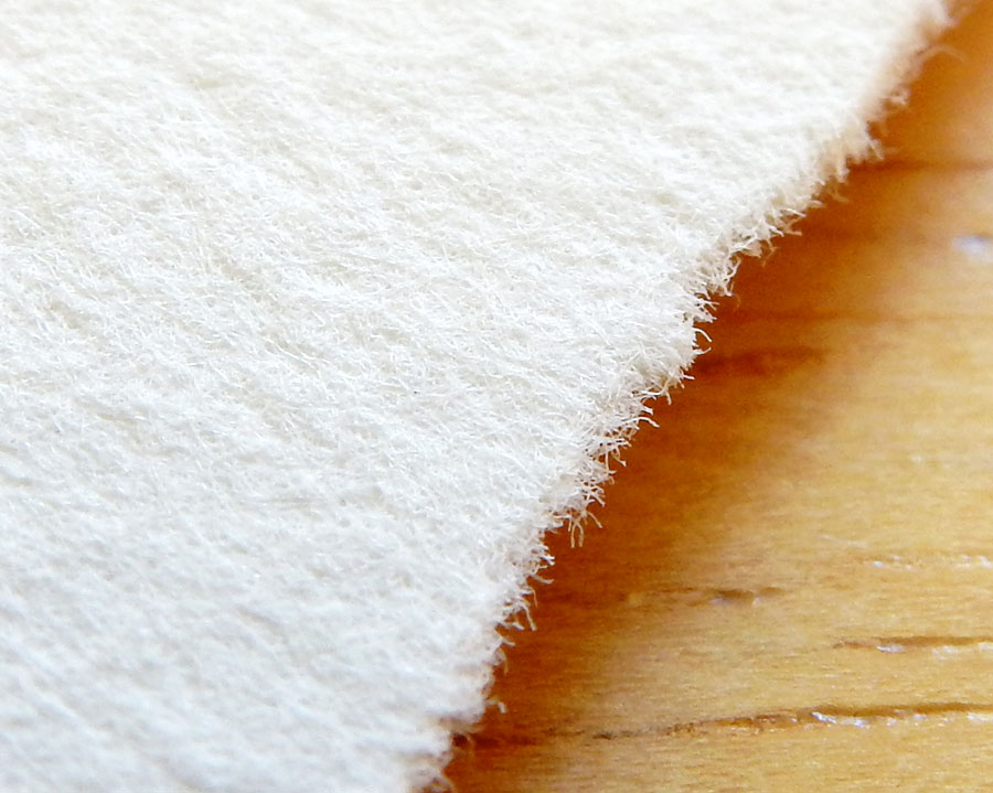 Close up paper fibers